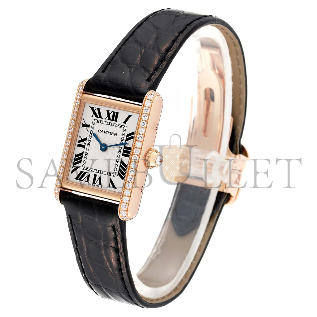 ca*t*er tank l**is rose gold Di*m*nd ladies watch wjta0010